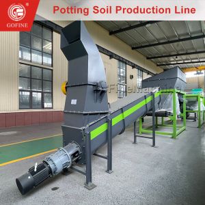 Continuous Germination Mix Production Line Soil Mixing System