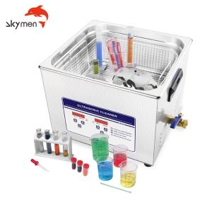 China SS 10.8L Skymen Benchtop Ultrasonic Cleaner For Hardware on sale