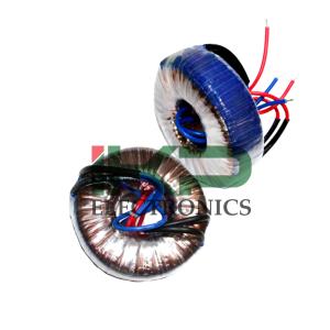 Buy cheap 80VA Rated Power 50/60Hz Frequency 98*45mm Outside Dimension D*H Toroidal Transformer for Door Control System from wholesalers