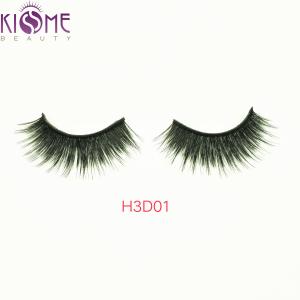 Buy cheap Wispy Thick  Natural Mink Eyelashes Natural Looking Hypo - Allergenic H3D01 from wholesalers