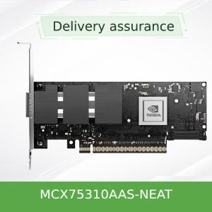 Buy cheap NVIDIA ConnectX-7 MCX75310AAS-NEAT Network Card with OSFP56 Interface 400GbE Transmission Rate and Infiniband NDR 400Gb/s from wholesalers