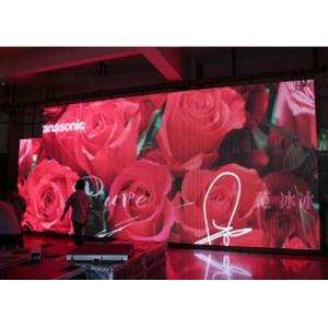 Low Power Consumption LED Curtain Display Aluminum Cabinet Material