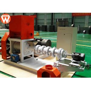 Electric Floating Sinking Fish Feed Extruder Machine 0.5-0.6 T/H Optional Phase