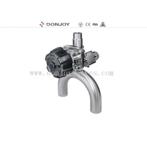 Buy cheap 316L SS Manual Regulating Clamp U-C Tee diaphragm valve for mechine processing from wholesalers