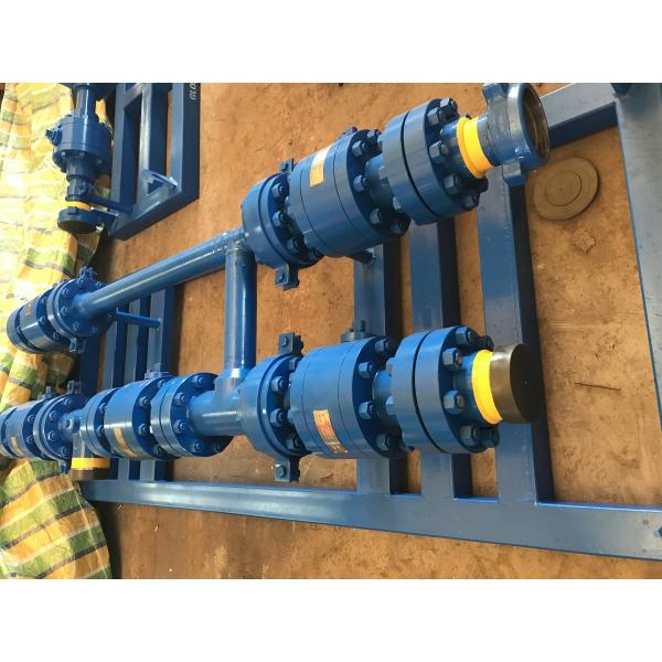 Quality 1440 Psi Surface Well Testing Equipment Oil Diverter Ball Valve Manifold 3"-FIG602 for sale