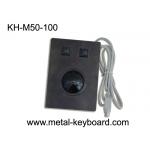 China Waterproof Industrial Pointing Device Resin Trackball For Medical / Marine Areas for sale