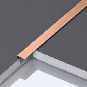 Buy cheap Stainless Steel Mirror T Shaped Metal Trim Modern Customized For Decoration from wholesalers