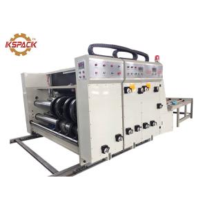 Buy cheap Semi Automatic Corrugated Box Printing Machine , Carton Paper Flexo Printing Machine for Packing Industry from wholesalers