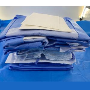 Buy cheap Disposable Sterile medical gynecology drape gynecology surgical pack kit from wholesalers