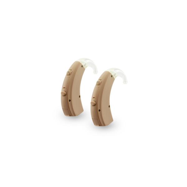 Quality Beige Super Power Hearing Aids BTE Rechargeable Digital Hearing Amplifier for sale