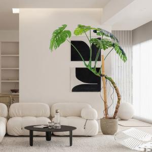 Buy cheap Durable Furniture Pot Artificial Monstera Plants For Garden from wholesalers