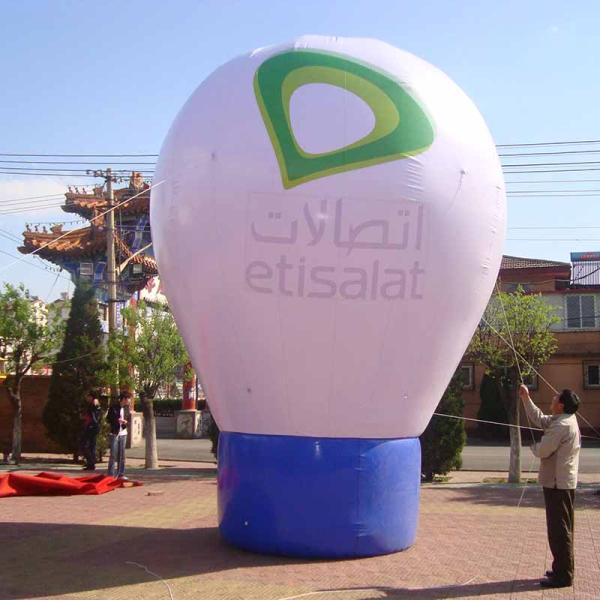 Inflatable cold air balloon/ ground inflatable advertising board Inflatable billboards for sale