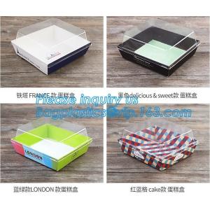 Buy cheap susi box / sushi packaging / Food window box,PP Microwave Blister Clear Plastic Lunch Box Food Container with Lid 650ml from wholesalers