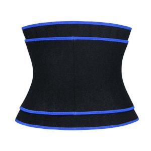 Buy cheap NANBIN Blue Neoprene Fabric Waist Trainer Velcro Waist Cincher from wholesalers