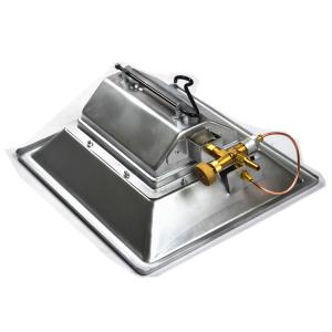 Galvanized Plate Poultry Brooder Heater NG Biogas Propane Chicken Coop Heater