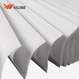 Buy cheap White V Fold Quilted Paper Hand Towels 220x225mm 40gsm product