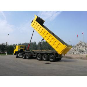 Buy cheap 3axles Heavy Duty Mining Cargo Tipping Tipper Dumper with ABS Anti-lock Braking System from wholesalers