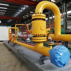 Buy cheap Natural Gas Pigging Transmitter and Receiver Pipeline Pigging Skid Pipeline Pig Launcher and Receiver from wholesalers