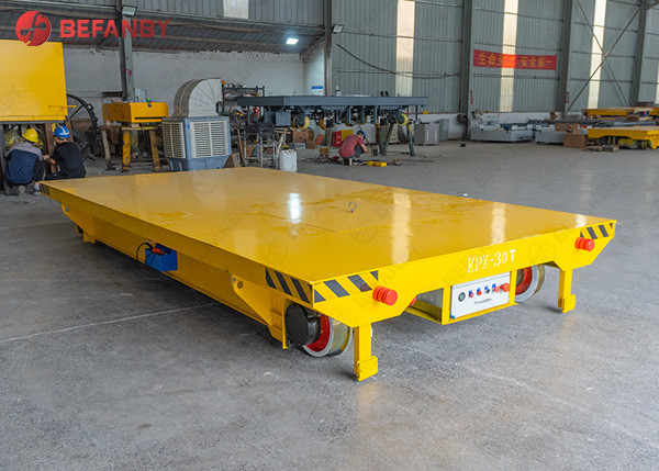 Anti Explosion Track Factory Use Transfer Cart With Battery