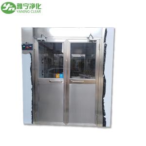 Double Door Cleanroom Air Shower Fully Automatic Control 1500*2000*2050mm