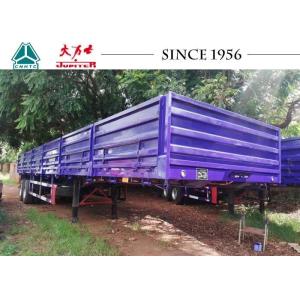 Buy cheap 2 Axle Interlink Flatbed Trailer With Drop Side from wholesalers