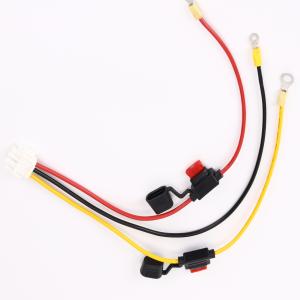 China Fuse Holder Fuse Box Ring Terminal Custom Automotive Wiring Harness Assembly on sale