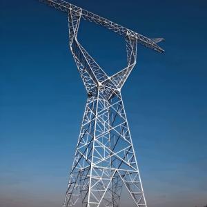 Buy cheap Galvanized Lattice Angle Multi Circuit Metal Power Line Towers Suspension Double Circuit Grid Power Tower from wholesalers