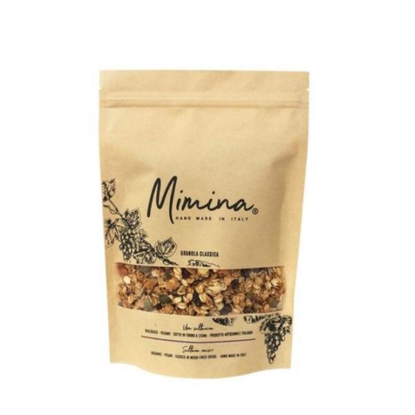 Doypack Biodegradable Packaging Bags Kraft Paper 100g 200g 500g With Compostable Zipper