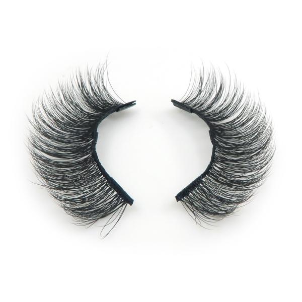Quality ODM Black Natural False Eyelashes Magnetic Lashes With Eyeliner for sale