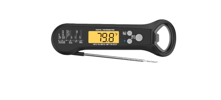 2022 New Digital Thermometer with Probe Folding Meat Thermometer for Cooking Household Thermometer