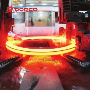 China Fully Automated Horizontal Ring Rolling Machine with Water Cooling and Emergency Stop Button for Large Seamless Ring Components on sale