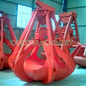 Buy cheap Customized 6 Rope Steel Lifting Orange Peel Grab Bucket from wholesalers