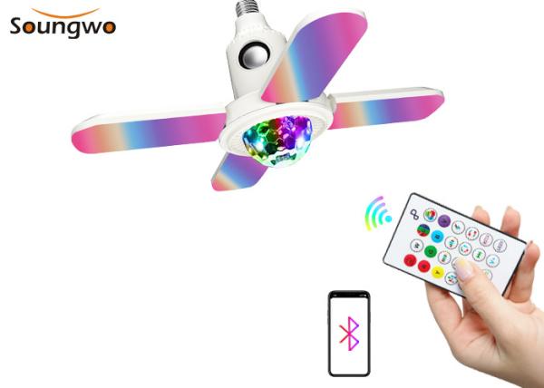 Buy cheap Music Playing LED E27 Bluetooth Light Bulb Speaker With RGB Controller from wholesalers