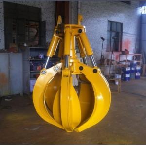 Buy cheap Excavator Orange Peel Grab Hydraulic Grapple Attachment from wholesalers