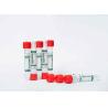 Buy cheap Red PE Cap Virus Sampling Tube Nasal Cavity / Oropharynx Virus Preservation Tube from wholesalers