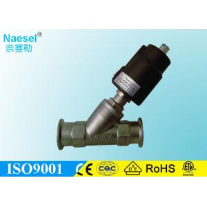 Buy cheap Clamp Connection Piston Actuated Valve , Pneumatic Stanless Steel Seat Valve from wholesalers
