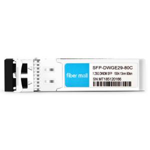 Buy cheap Cisco DWDM-SFP-5413-80 Comaptible 1.25G DWDM SFP C29 100GHz 1554.13nm 80km LC SMF DDM Transceiver Module from wholesalers