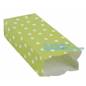 Custom kraft breakfast pastry packaging bag baking bread square bottom paper bag