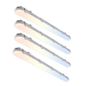 Buy cheap IP66 ETL FCC 15W-100W Vapor Triproof Light Led Flat Tri-Proof Batten For Warehouse Food Dust Factory Cold Storage from wholesalers