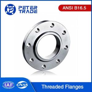 Buy cheap ASTM A182 F304 / F316 / F316L / F321 Class 400 ASME B16.5 American Standard Stainless Steel Threaded Flanges THRF from wholesalers