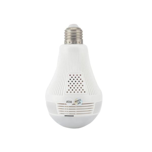 Quality 360° Panoramic View Bulb Wireless SPY Cameras 64GB TF IR - CUT Day Night Full Color for sale