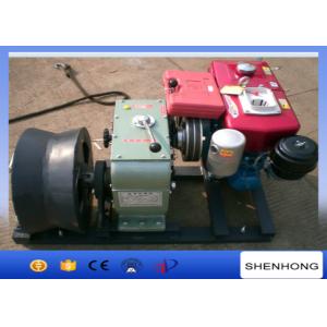 Buy cheap Lightweight Belt Driven Cable Winch Puller 400mm Diameter Cable Roller from wholesalers