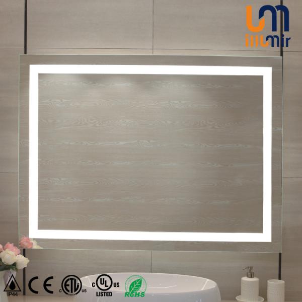 Buy cheap Hotel Decoration LED Mirror With Light Dimming Defogger Rectangle Shape from wholesalers