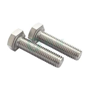 Buy cheap DIN933 316 Stainless Steel Hex Bolts M6-M52 Size 6 Mm - 300 Mm Length from wholesalers
