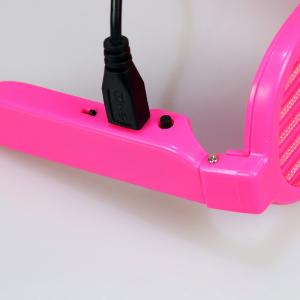 Pink Frame Sound Activated LED Shutter Shades Glasses For Concerts, Party, Night