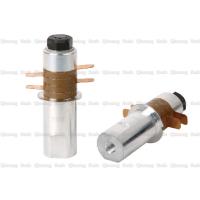 Buy cheap 25mm Diameter Ceramic Miniature Ultrasonic Transducer 28khz  For Tea Bag Welder product