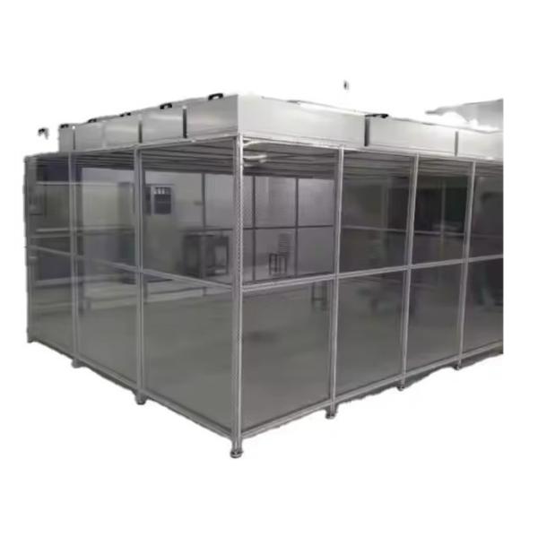 Buy cheap Bright And Illumination Modular Aluminum Framed Softwall Clean Room from wholesalers