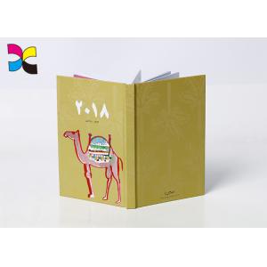 Fashion Hardcover Custom Blank Spiral Notebook CMYK Digital Printing Eco -