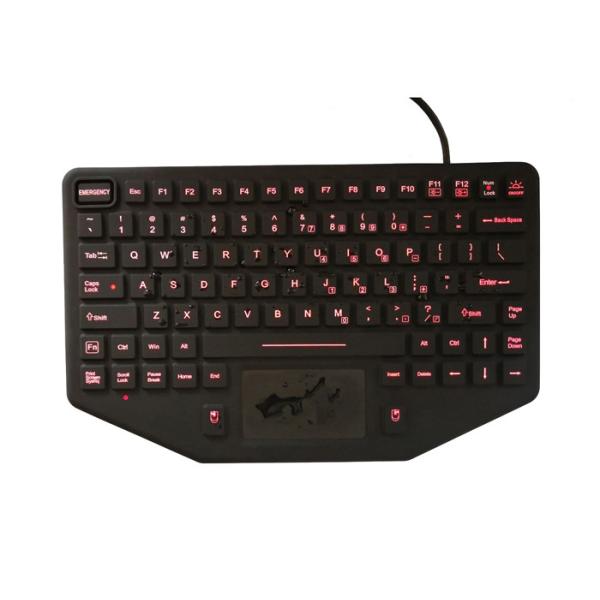 Buy cheap 89 Keys 500mA Silicone AMPS VESA Mounting PC Keyboard from wholesalers