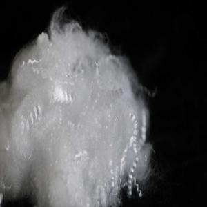 Buy cheap Virgin Polyester Staple Fibers White Eco-Friendly PSF Customizable Crimp from wholesalers